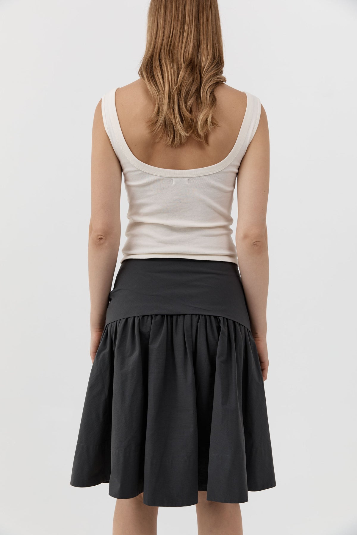 Organic Cotton Scooped Ballerina Top - Talco