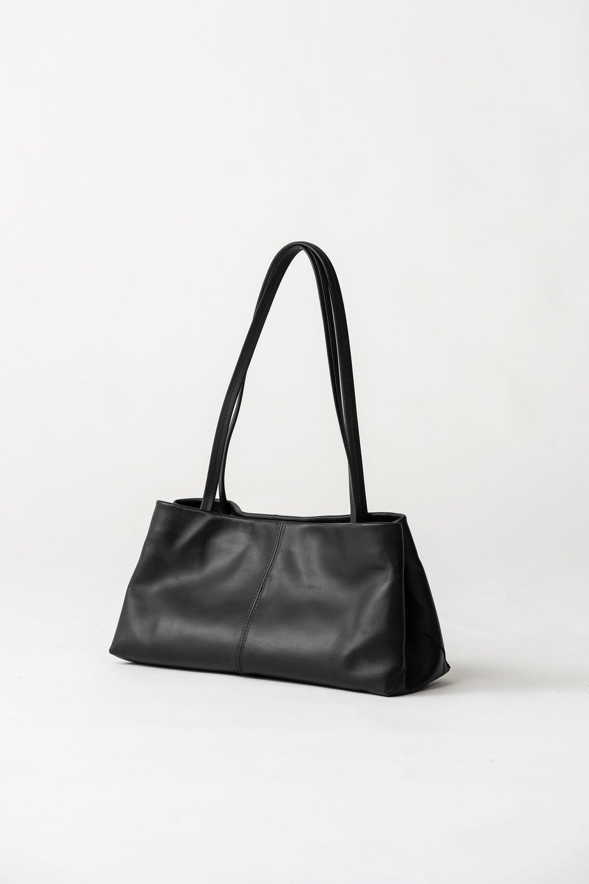 Origami Tote - Black Smooth