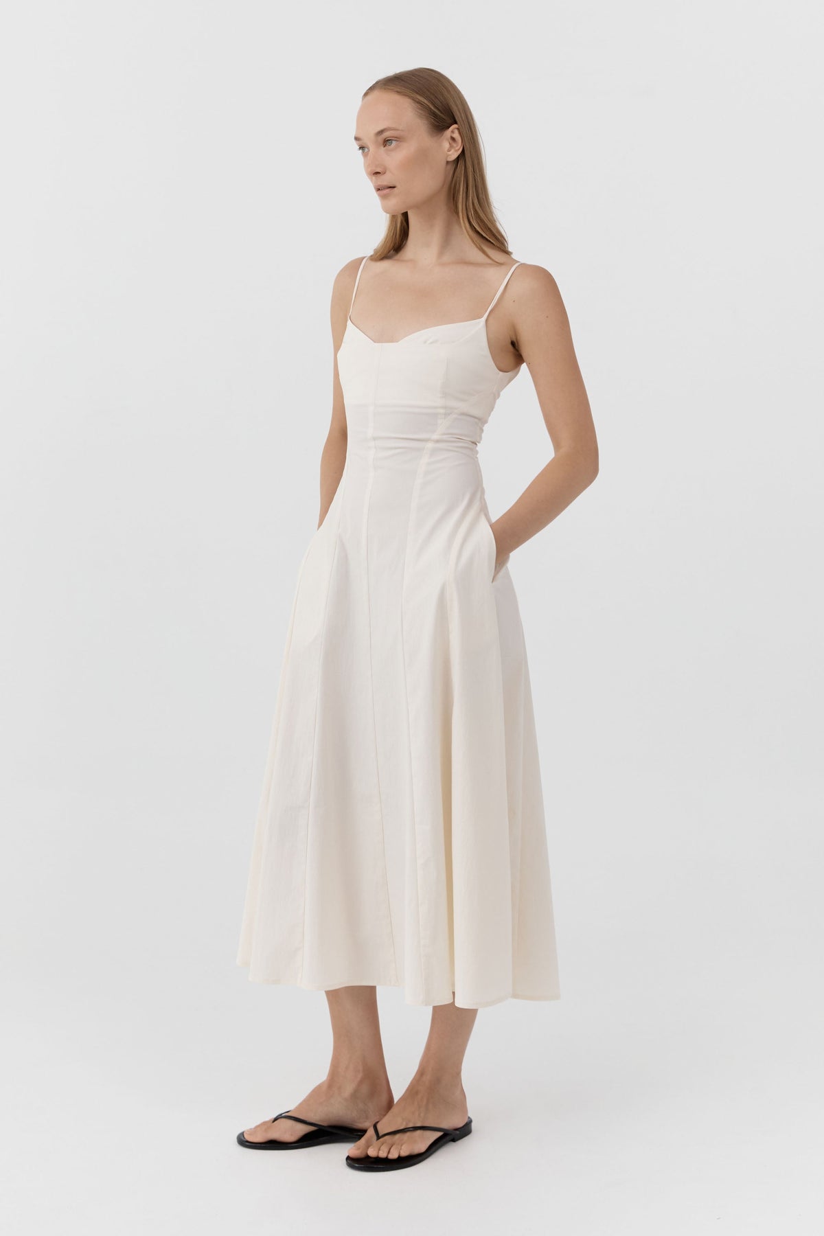 Panelled Bustier Dress - Talco