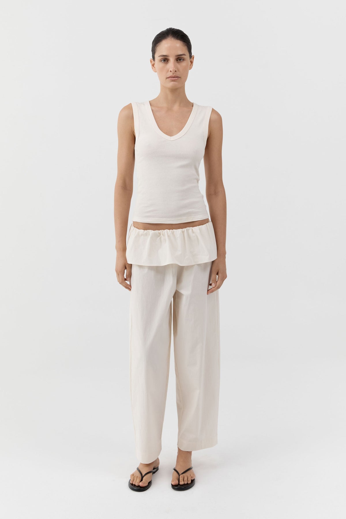 Peplum Pants - Talco