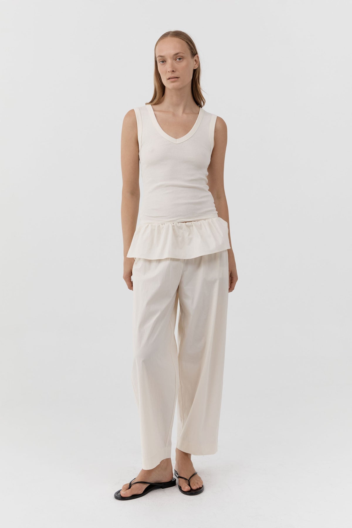 Peplum Pants - Talco
