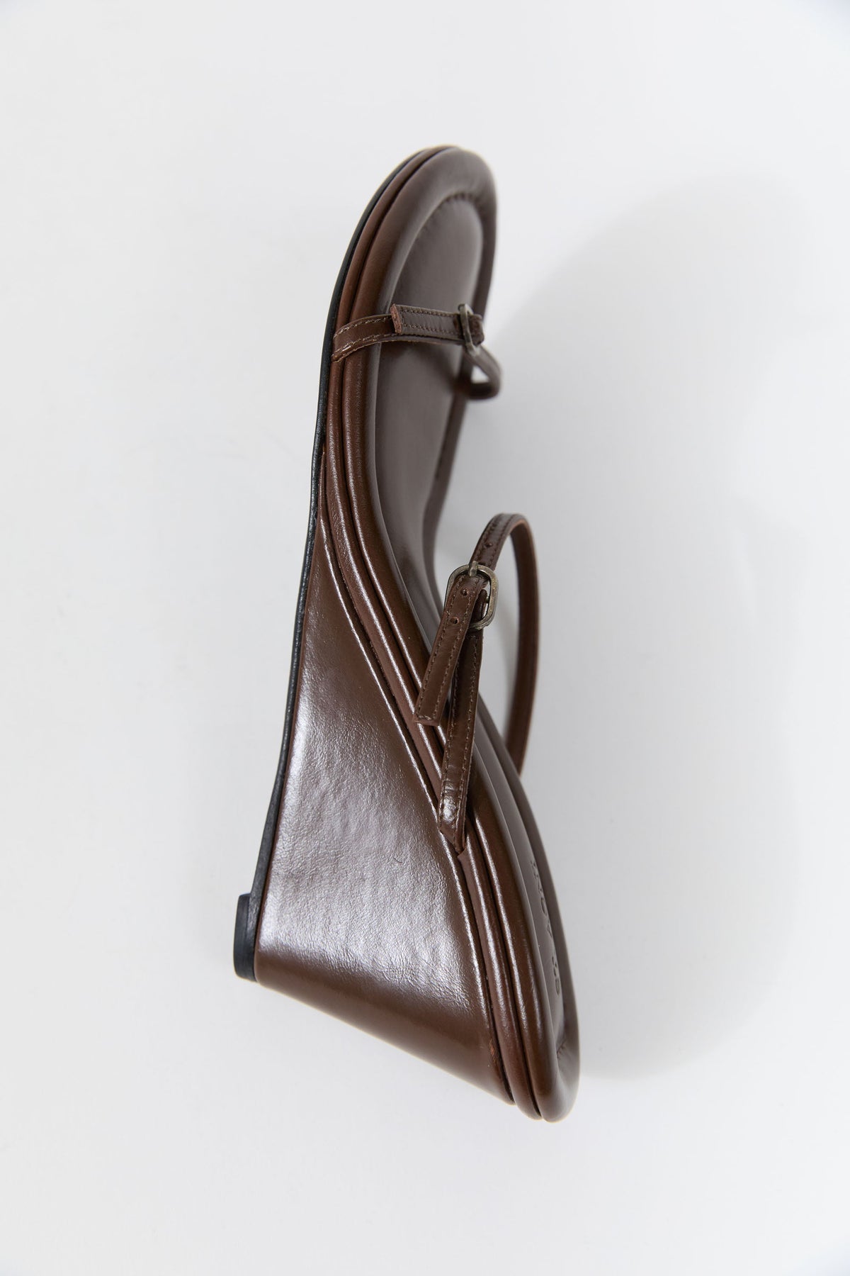 Petit Belt Detail Wedge 70 - Pecan