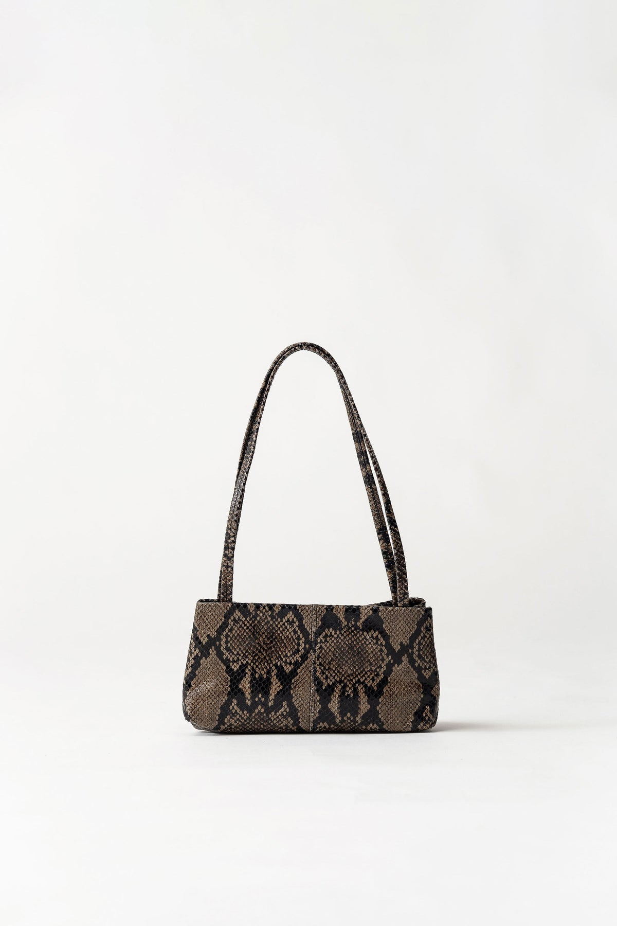 Petit Origami Bag - Python Embossed