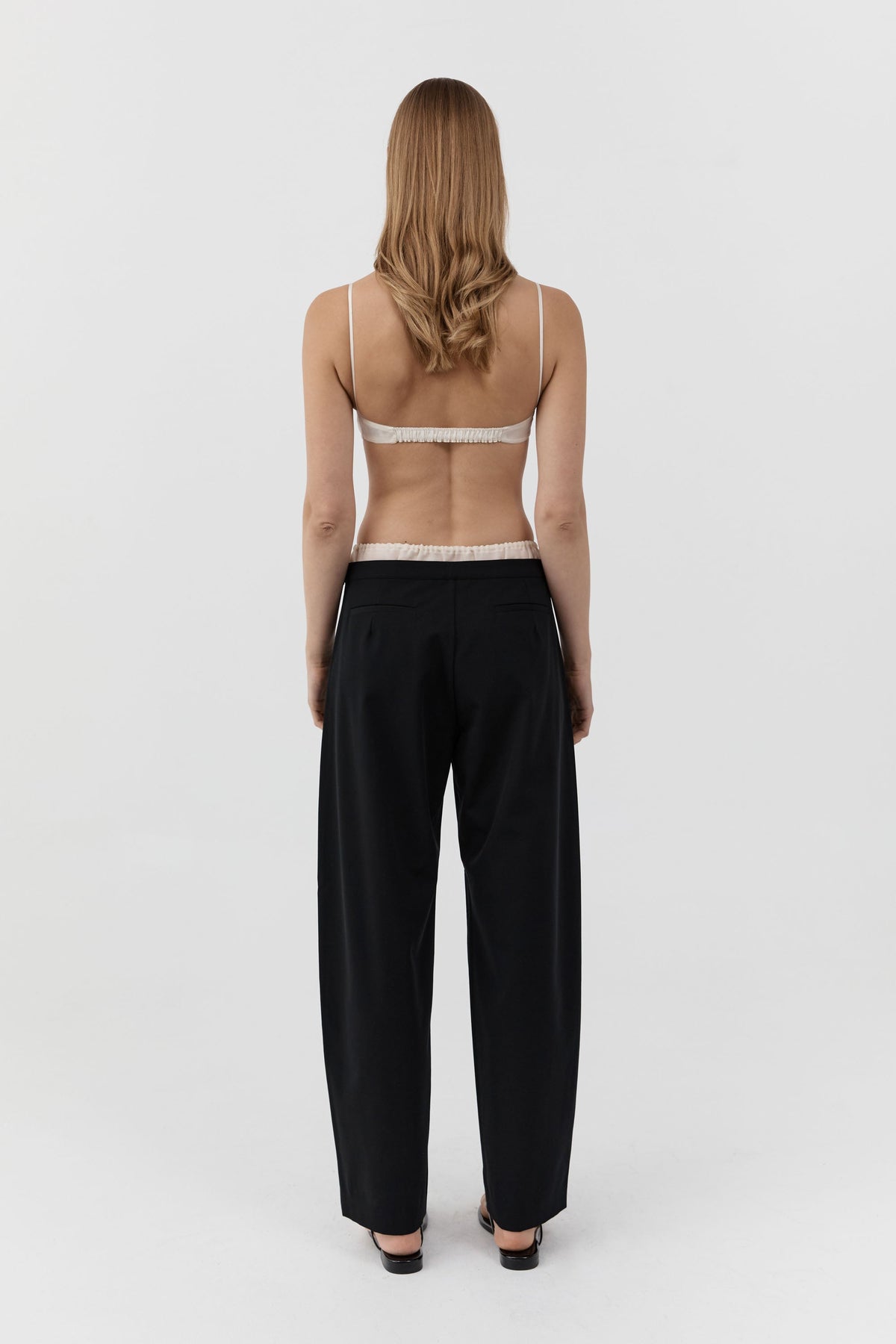 Silk Organza Bralette - Talco