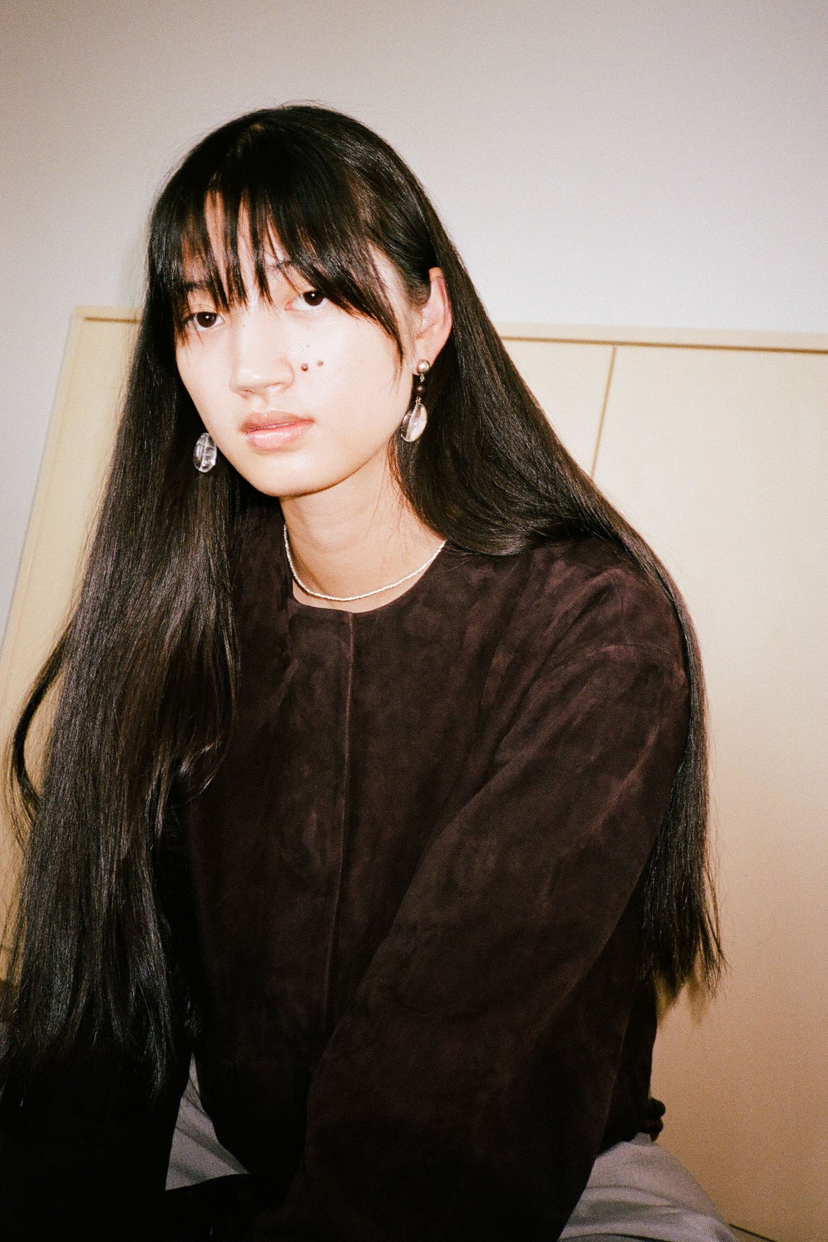 St Agni x Vermeer Remington Earrings - Quartz