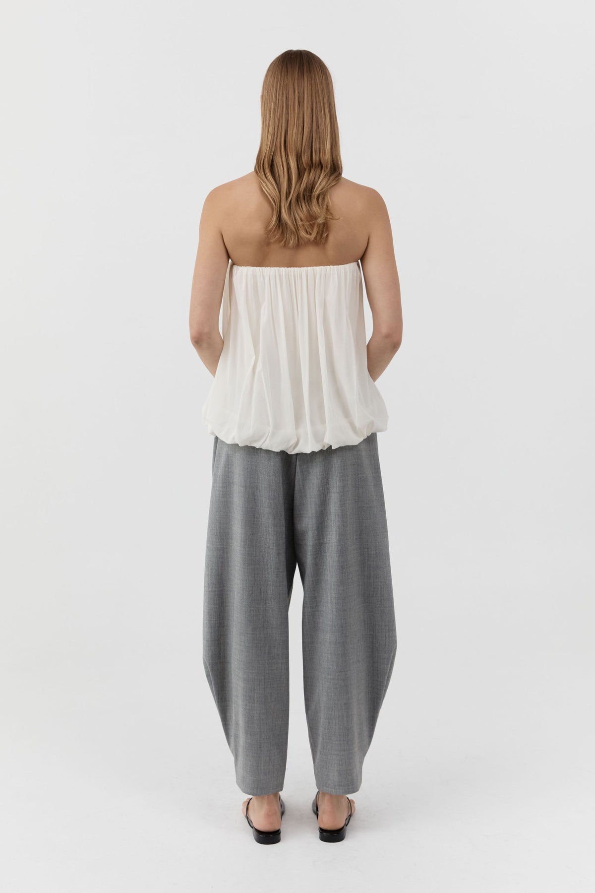 Strapless Balloon Top - Talco