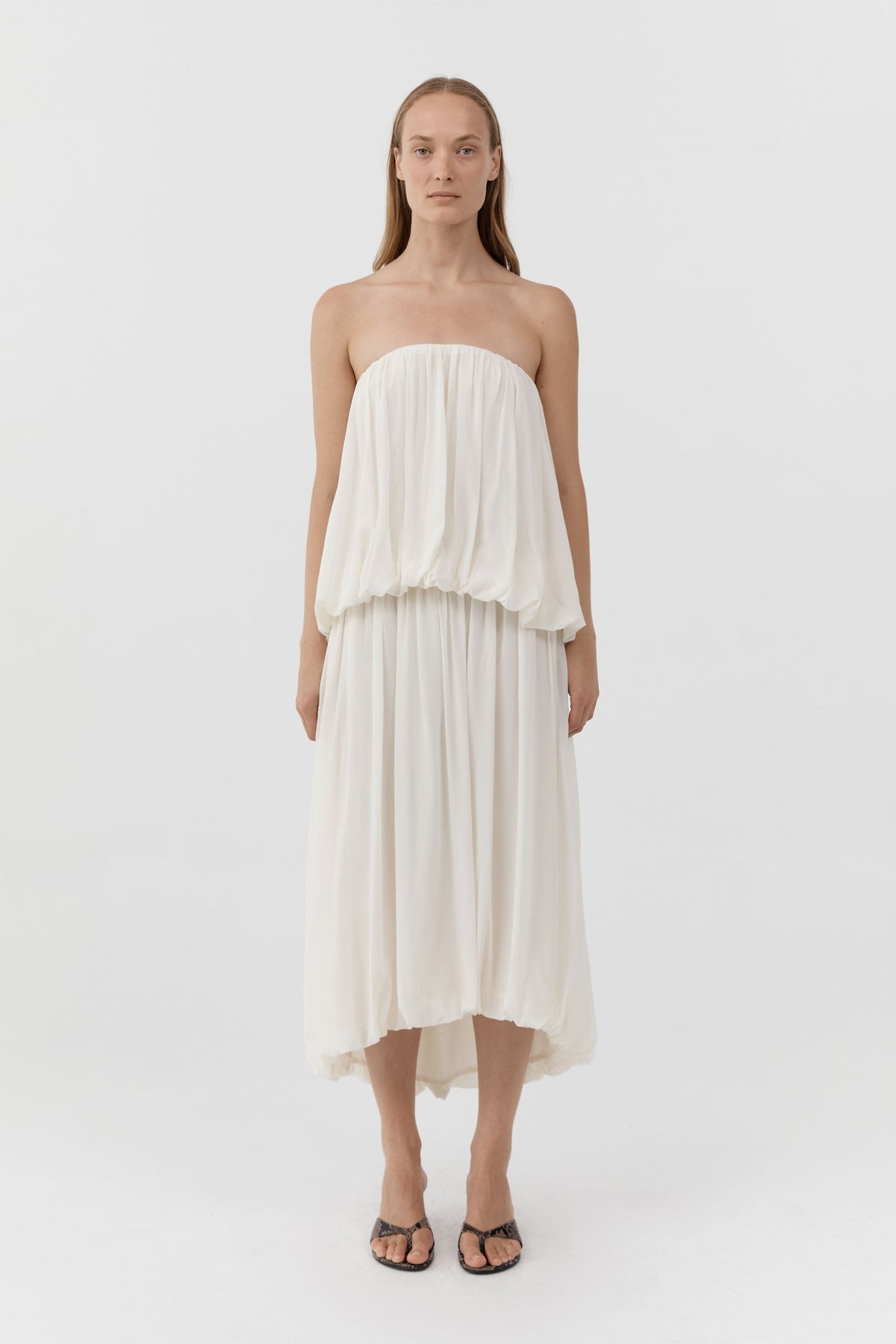 Strapless Balloon Top - Talco
