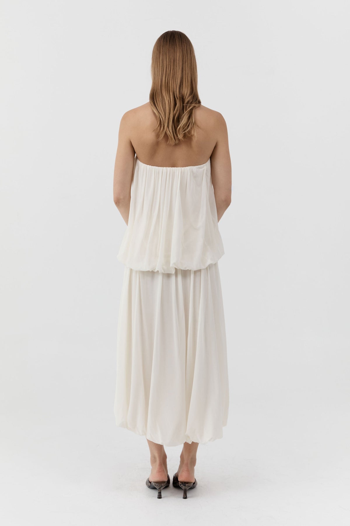 Strapless Balloon Top - Talco