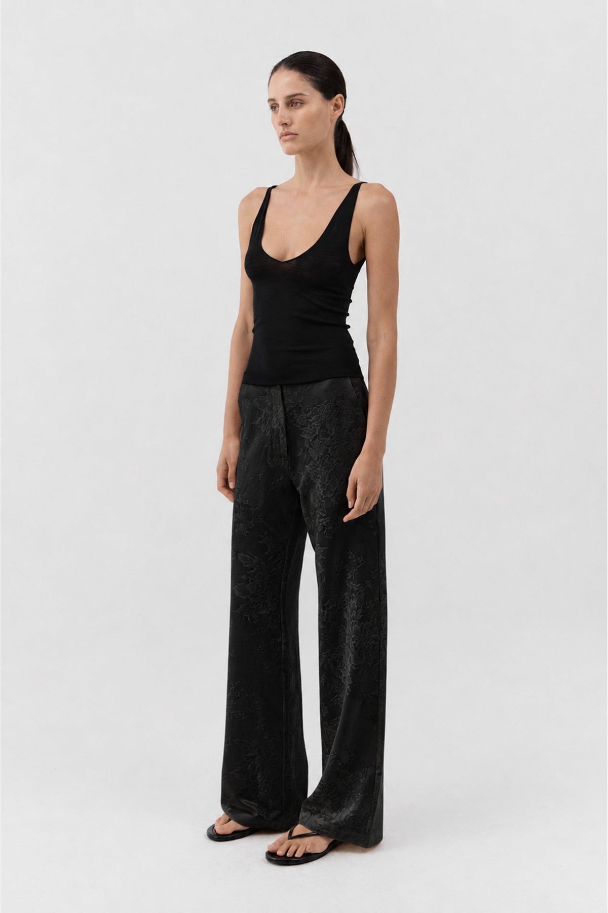 Superfine Merino Wool Top - Black
